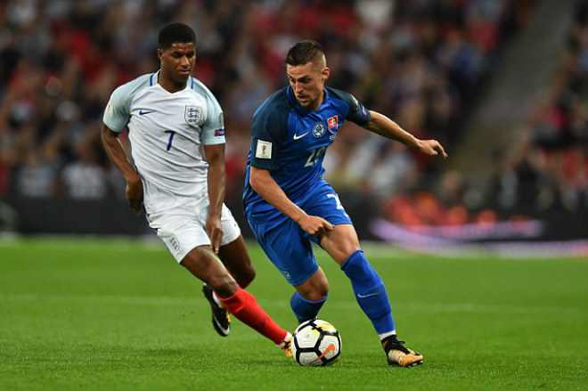 Thắng Slovakia, đội tuyển Anh tiến gần tới chiếc vé dự World Cup 2018