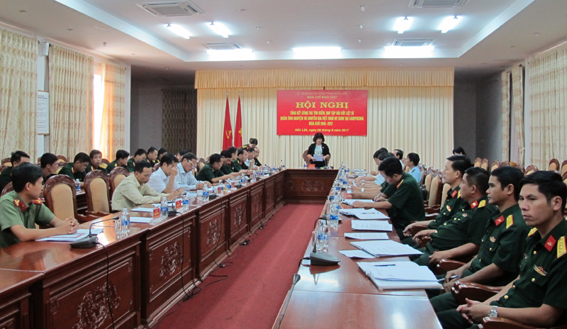 Đắc Lắc quy tập 14 hài cốt liệt sĩ trong mùa khô 2016-2017