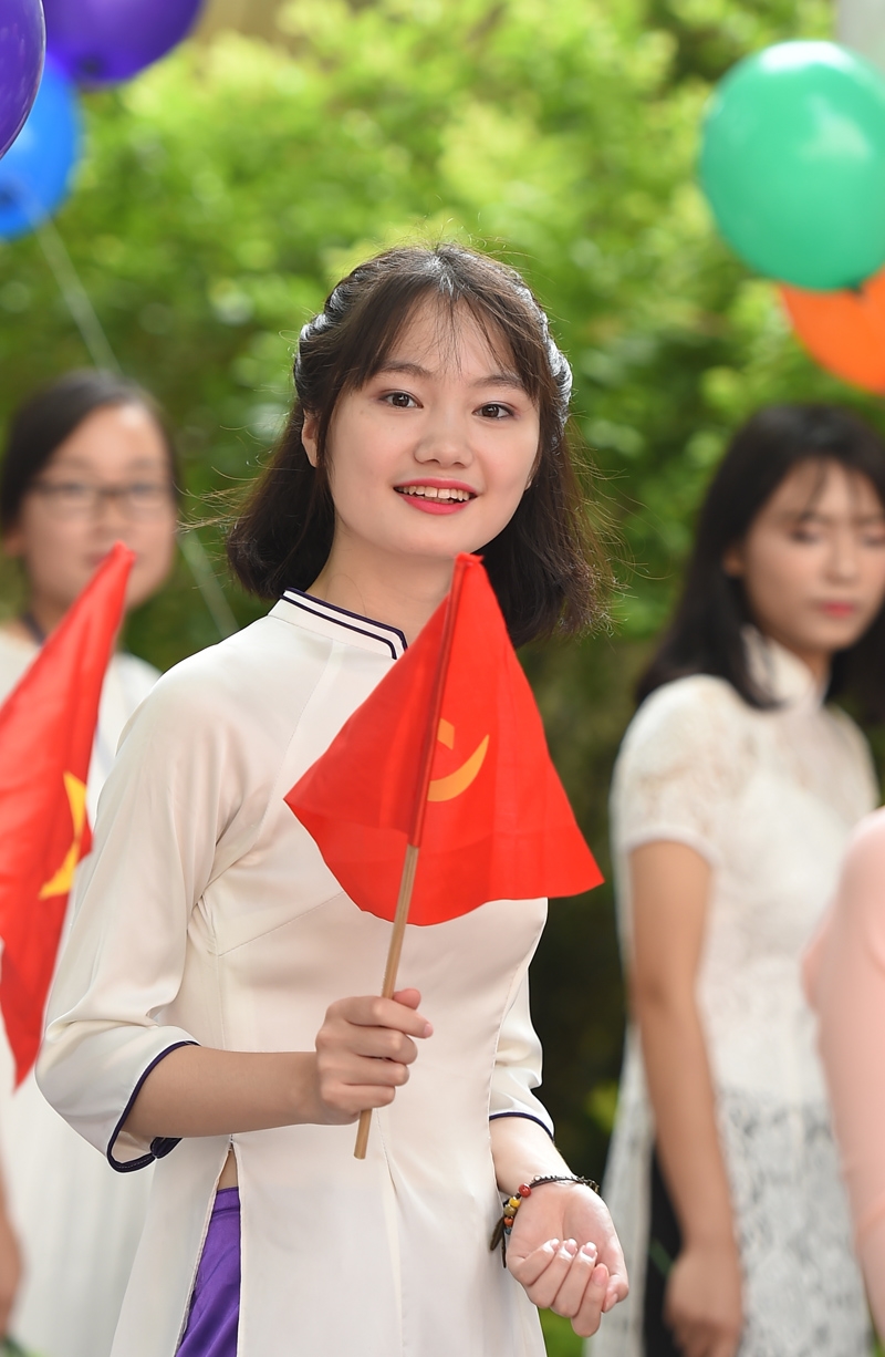 Học viên Ngô Phương Anh, Lớp Dược 10 – Học viện Quân y (QY).