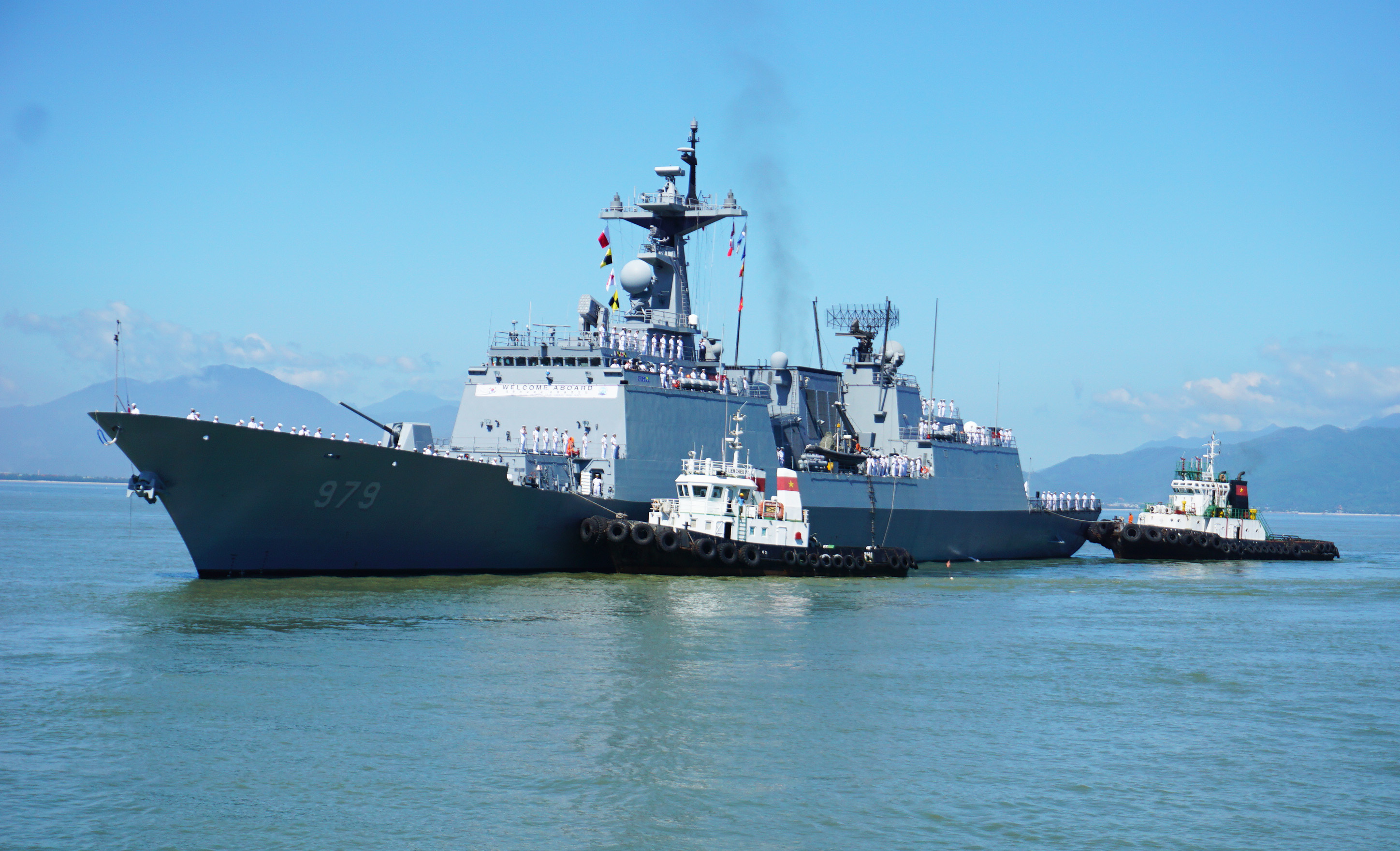 Hai tàu Hải quân Hàn Quốc thăm thành phố Đà Nẵng