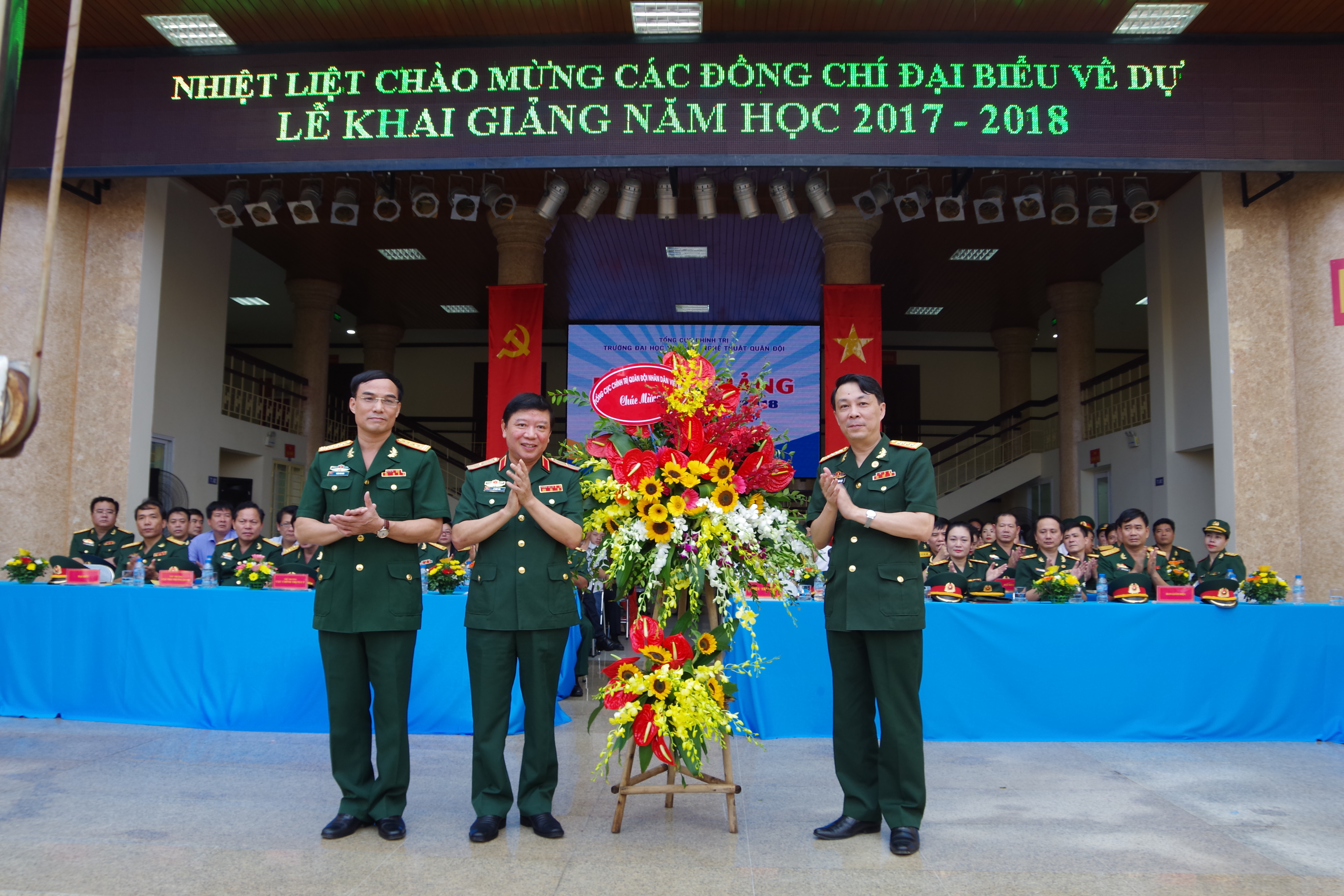 Trường Đại học Văn hóa nghệ thuật Quân đội khai giảng năm học mới