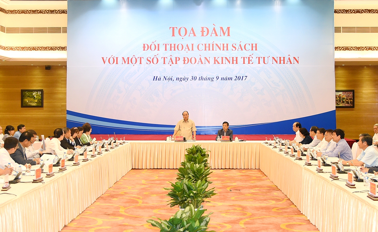 Chính phủ và các tập đoàn kinh tế tư nhân cùng đồng hành phát triển kinh tế