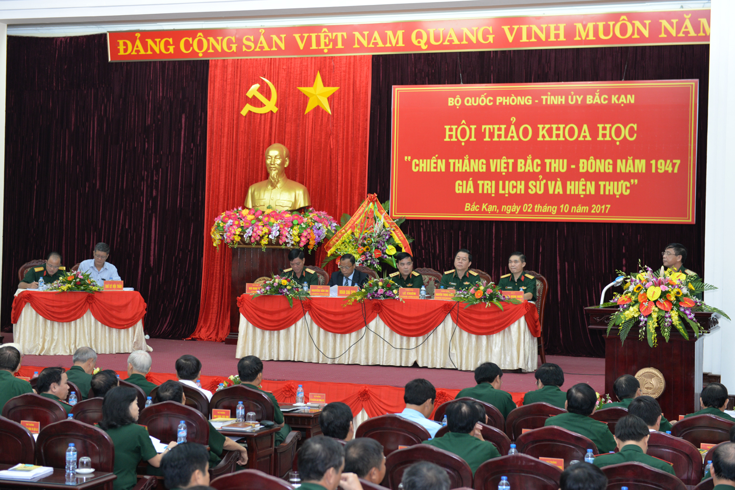 Khai mạc Hội thảo khoa học “Chiến thắng Việt Bắc Thu-Đông năm 1947 - Giá trị lịch sử và hiện thực”
