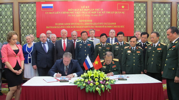Kỳ họp 19 Ủy ban Liên Chính phủ Việt Nam- LB Nga về hợp tác kỹ thuật quân sự