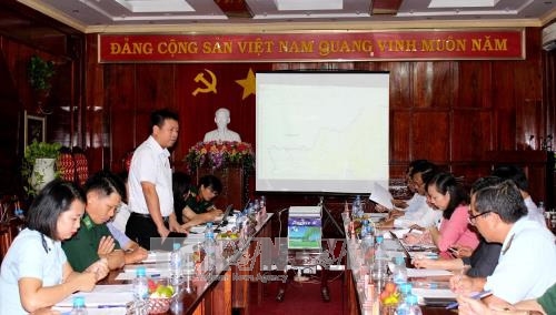 Đoàn công tác Ủy ban Biên giới quốc gia làm việc tại Bình Phước