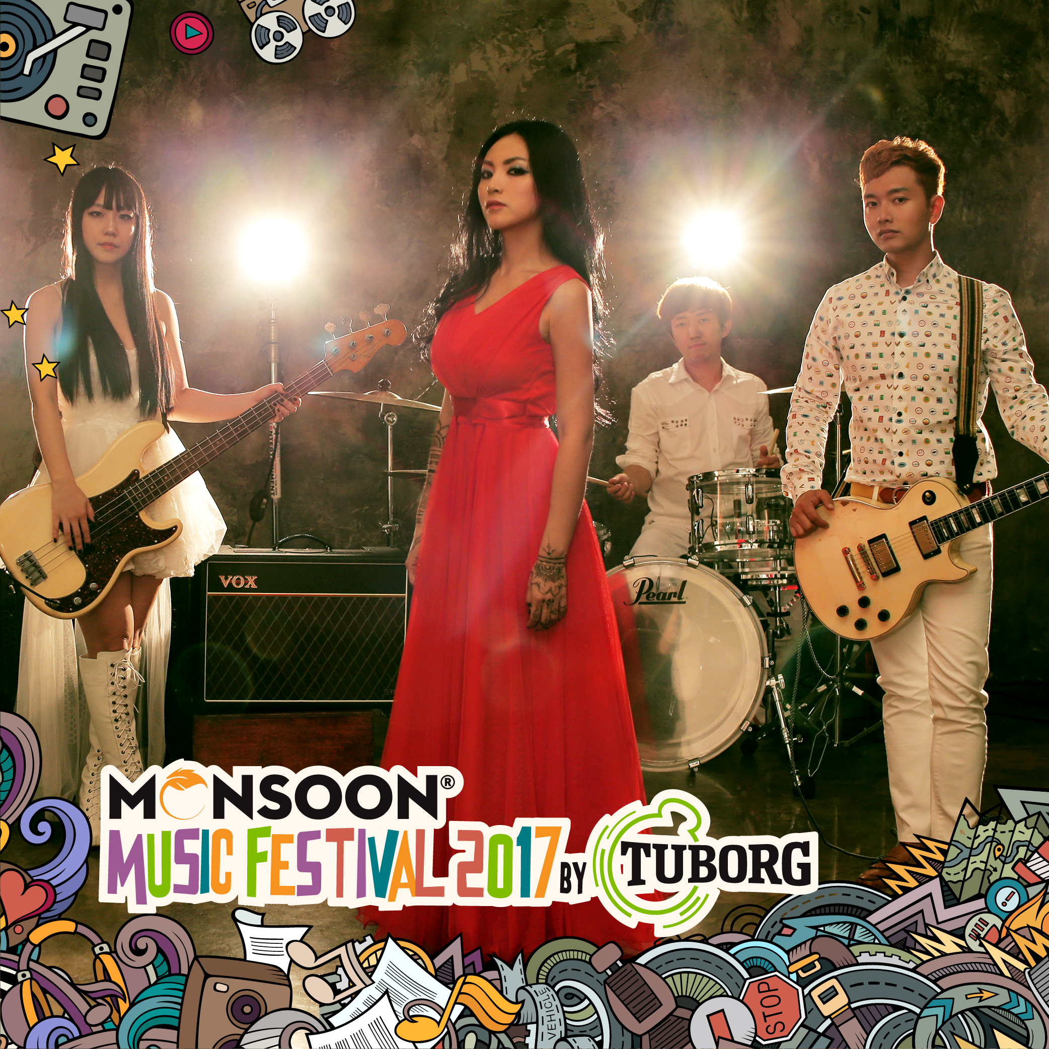 Monsoon Music Festival 2017 đồng hành cùng Văn hóa giao thông