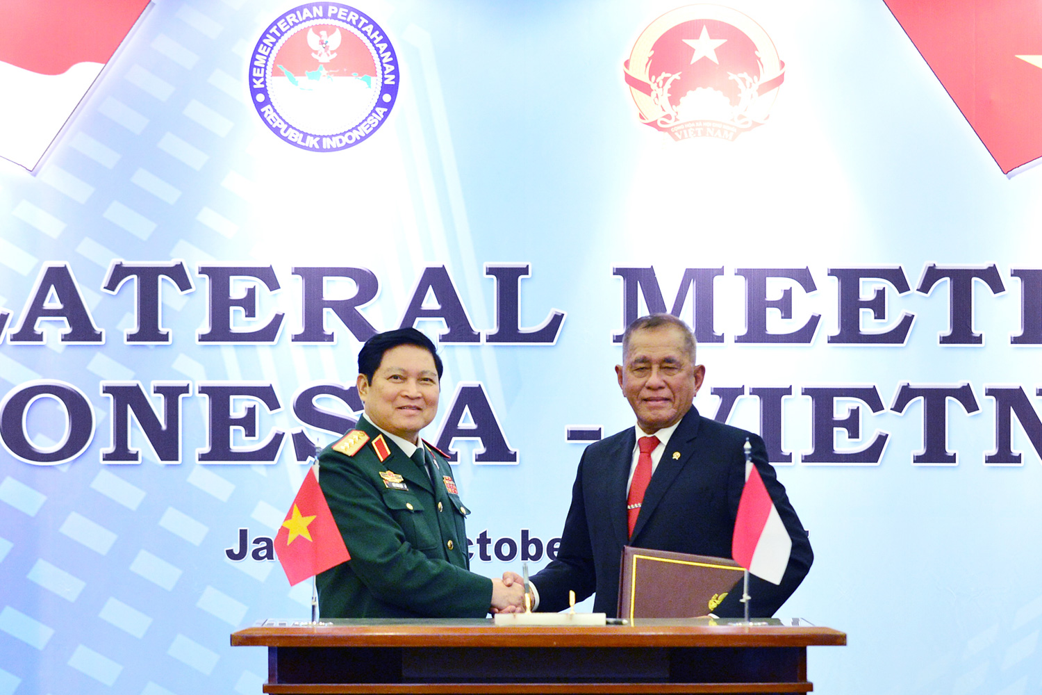 Việt Nam - Indonesia ký Tuyên bố Tầm nhìn chung về hợp tác quốc phòng 2017-2022
