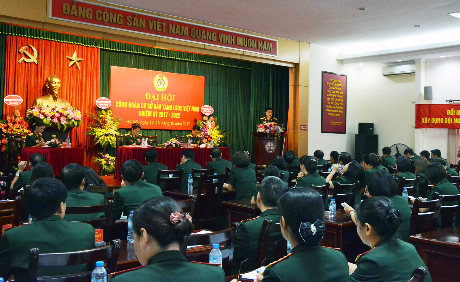 Đại hội Công đoàn cơ sở Bảo tàng Lịch sử Quân sự Việt Nam nhiệm kỳ 2017-2022