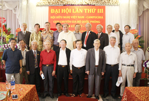 Hội Hữu nghị Việt Nam-Campuchia cựu chuyên gia Bộ Quốc phòng tổ chức Đại hội lần thứ III