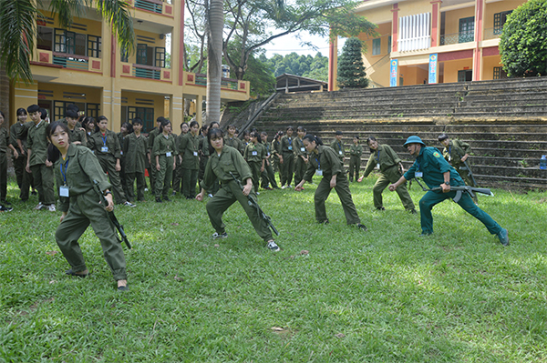 “Điểm sáng” giáo dục quốc phòng và an ninh