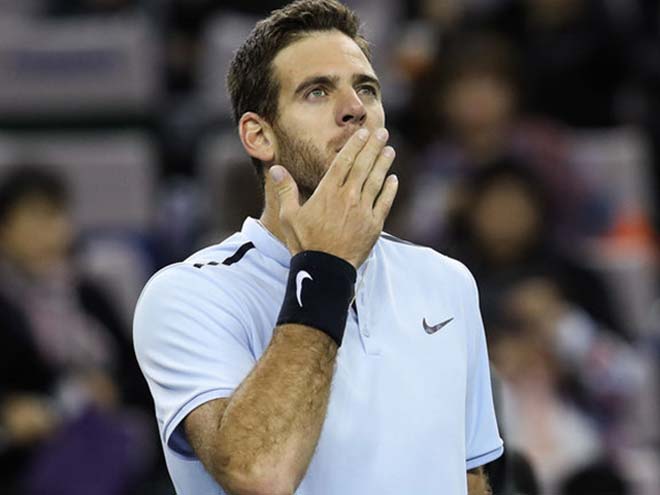 Del Potro giành chiến thắng ở trận ra quân Giải Quần vợt Basel Open