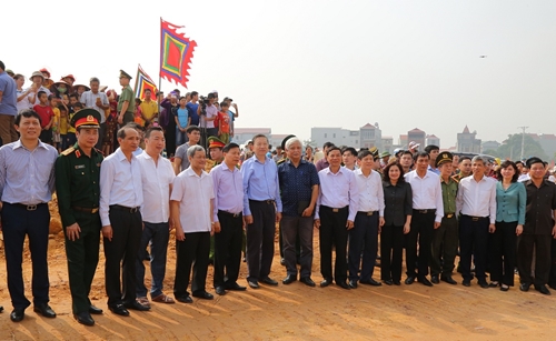 Lễ đúc tượng Thái úy Lý Thường Kiệt tại tỉnh Bắc Ninh