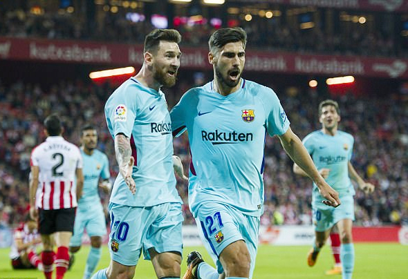 Barca thắng dễ A. Bilbao, tiếp tục dẫn đầu La Liga