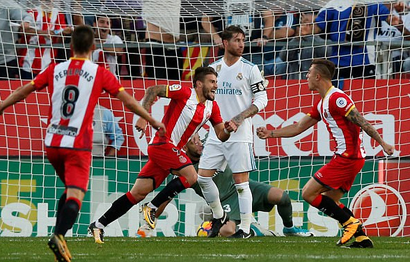 Vòng 10 La Liga: Real bất ngờ thua ngược trước Girona