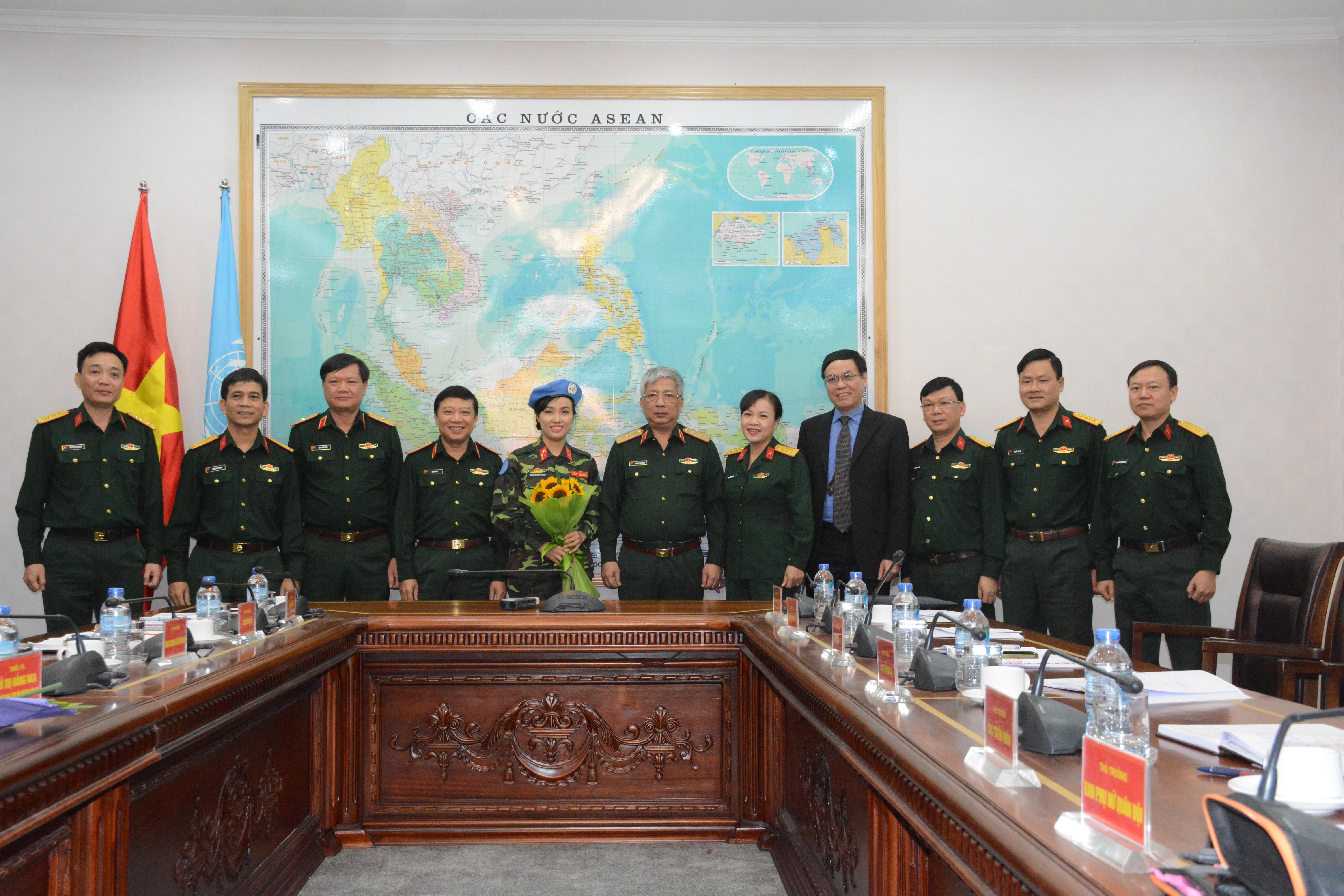 Việt Nam cử nữ sĩ quan đầu tiên tham gia hoạt động gìn giữ hòa bình LHQ