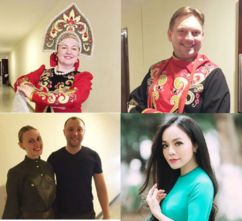 Nghệ sĩ Nga-Việt ngân vang “Bản hùng ca Tháng Mười”