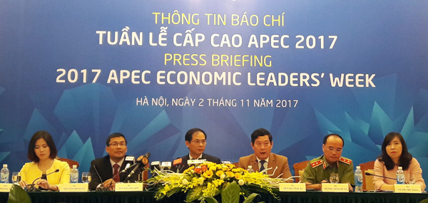 Lãnh đạo Trung Quốc, Hoa Kỳ, Chile và Canada sẽ thăm Việt Nam nhân Tuần lễ Cấp cao APEC 2017
