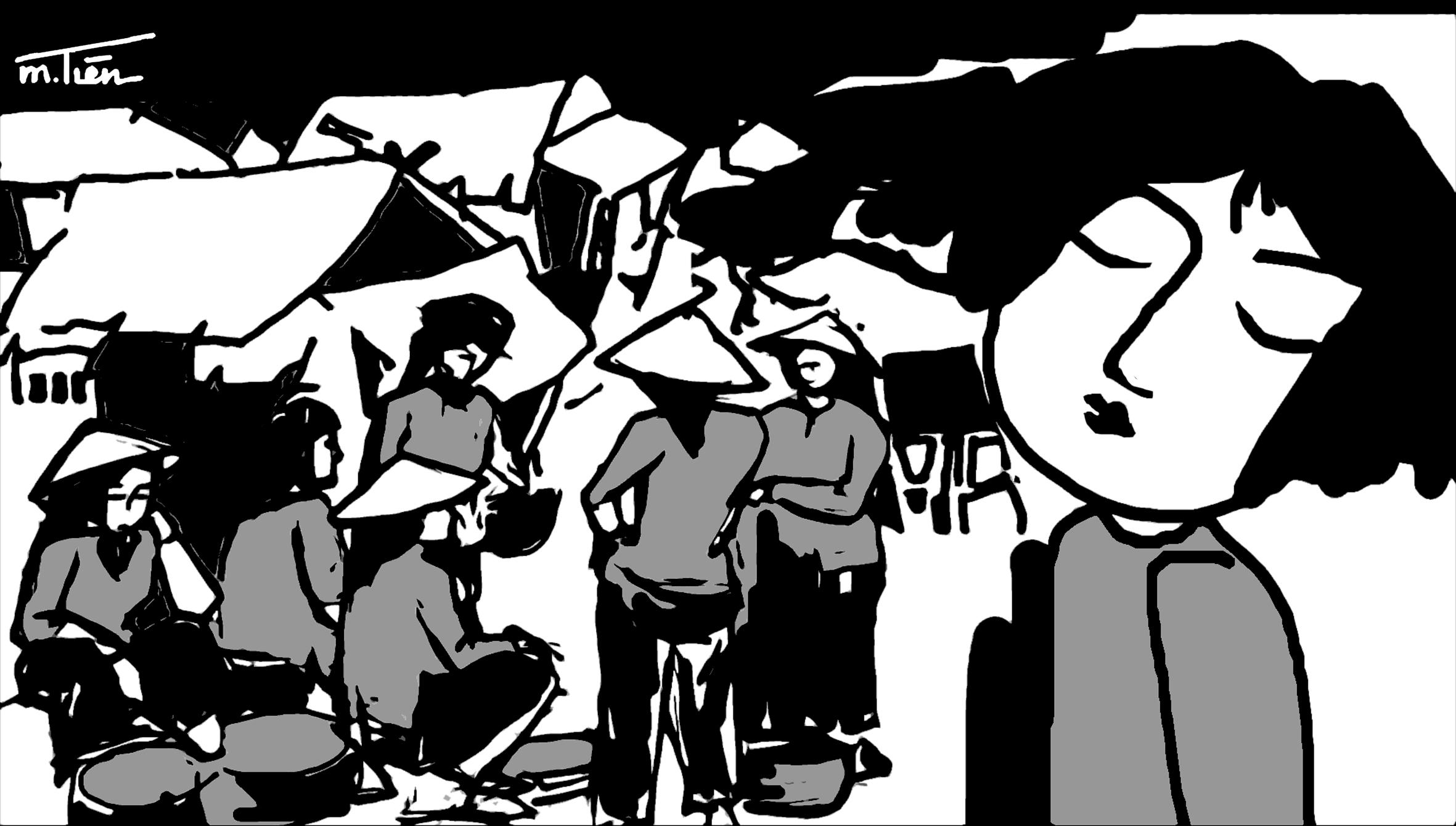 Hội chợ về làng