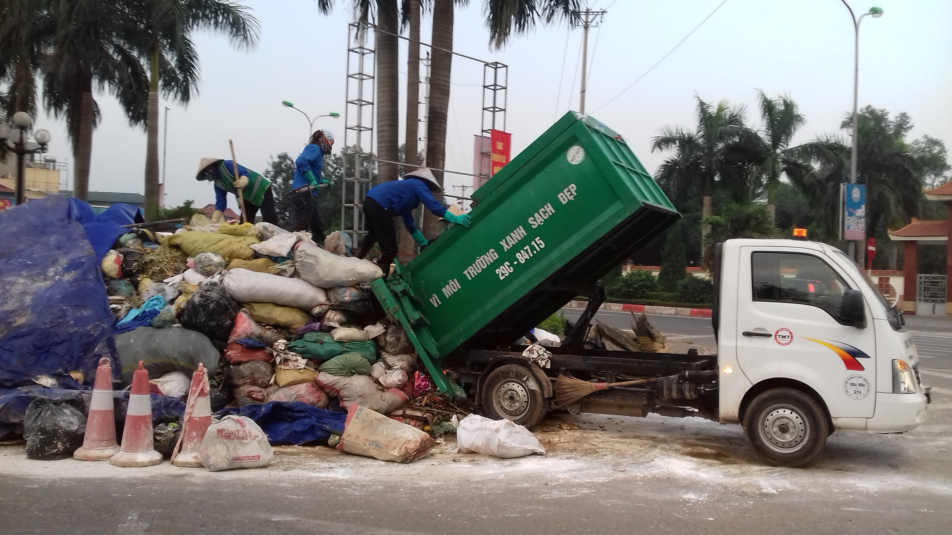 Chính quyền địa phương phối hợp với cơ quan chức năng xử lý kiên quyết, dứt điểm