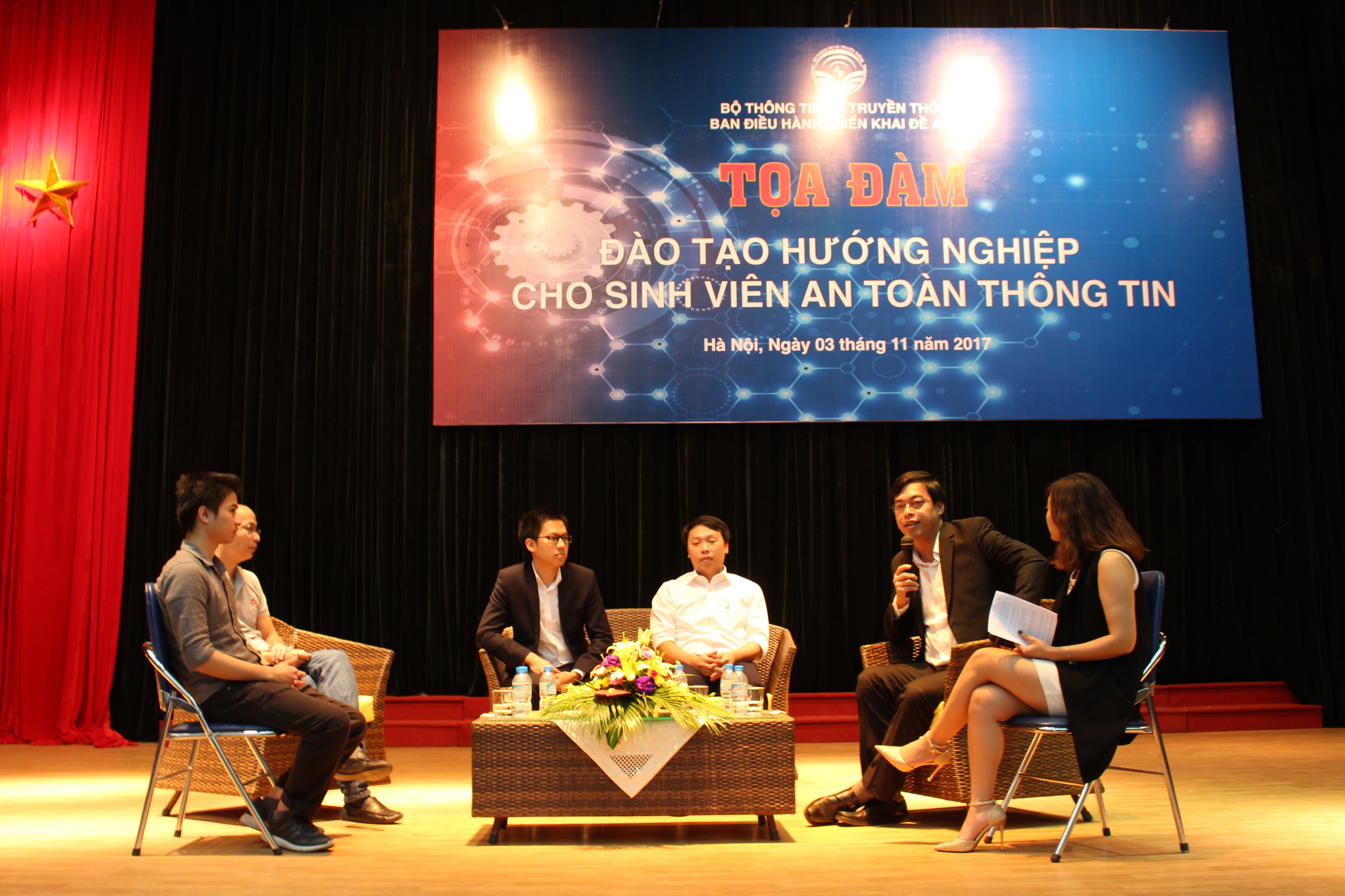 Đào tạo hướng nghiệp cho sinh viên ngành an toàn thông tin