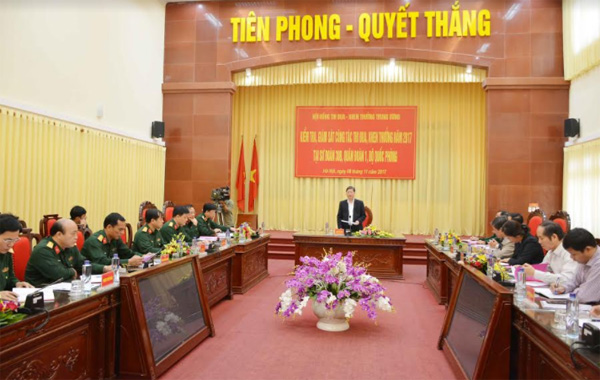 Hội đồng Thi đua khen thưởng Trung ương làm việc tại Sư đoàn 308, Quân đoàn 1