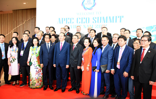 Chủ tịch nước gặp gỡ các doanh nghiệp Hoa Kỳ tại Đà Nẵng