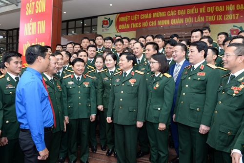 Đại hội đại biểu Đoàn TNCS Hồ Chí Minh Quân đội lần thứ IX (2017-2022) thành công tốt đẹp