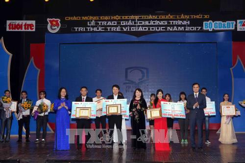 5 công trình, sáng kiến tiêu biểu trong chương trình “Trí thức trẻ vì giáo dục” 