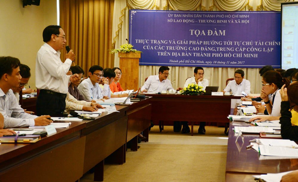 Các trường cao đẳng, trung cấp TP Hồ Chí Minh gỡ vướng trong tự chủ tài chính