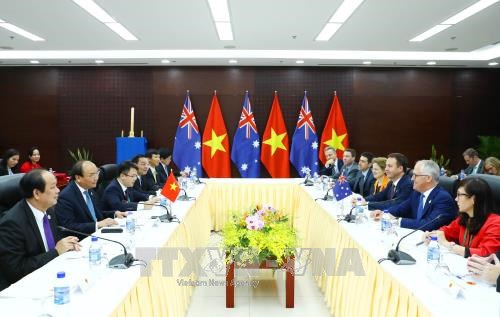 APEC 2017: Thủ tướng Nguyễn Xuân Phúc hội đàm với Thủ tướng Australia