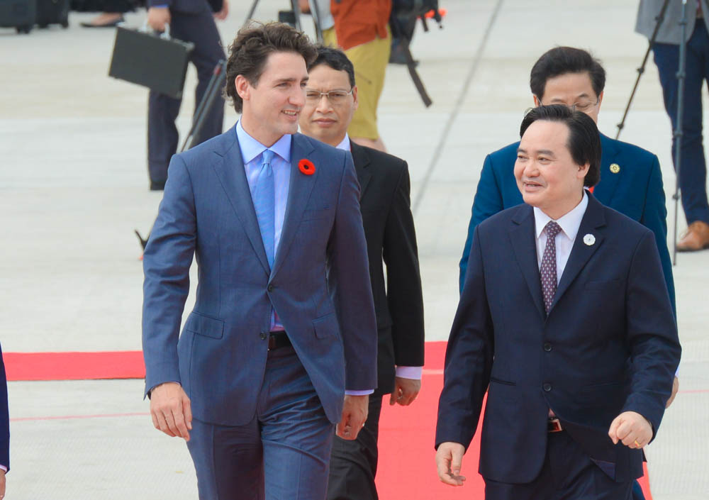 Thủ tướng Singapore, Canada đã đến Đà Nẵng