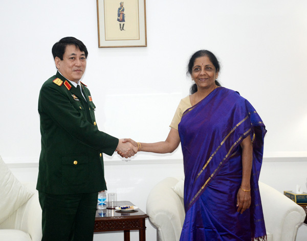 Thượng tướng Lương Cường thăm hữu nghị chính thức Cộng hòa Ấn Độ