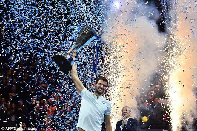 Grigor Dimitrov lần đầu tiên vô địch ATP World Tour Finals