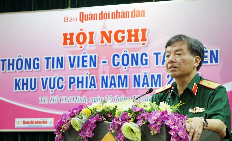 Báo Quân đội nhân dân tổ chức Hội nghị thông tin viên, cộng tác viên khu vực phía Nam