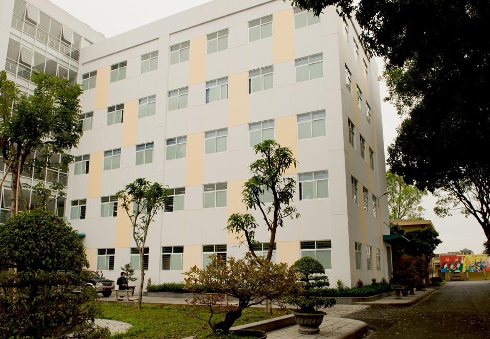 Cảnh quan của công ty luôn khang trang, sạch đẹp.