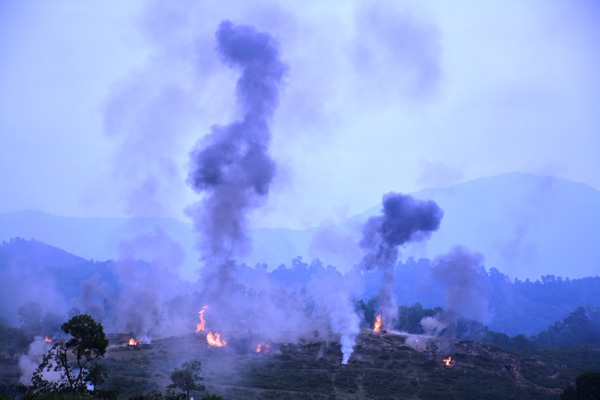 Các mục tiêu bị tiêu diệt.