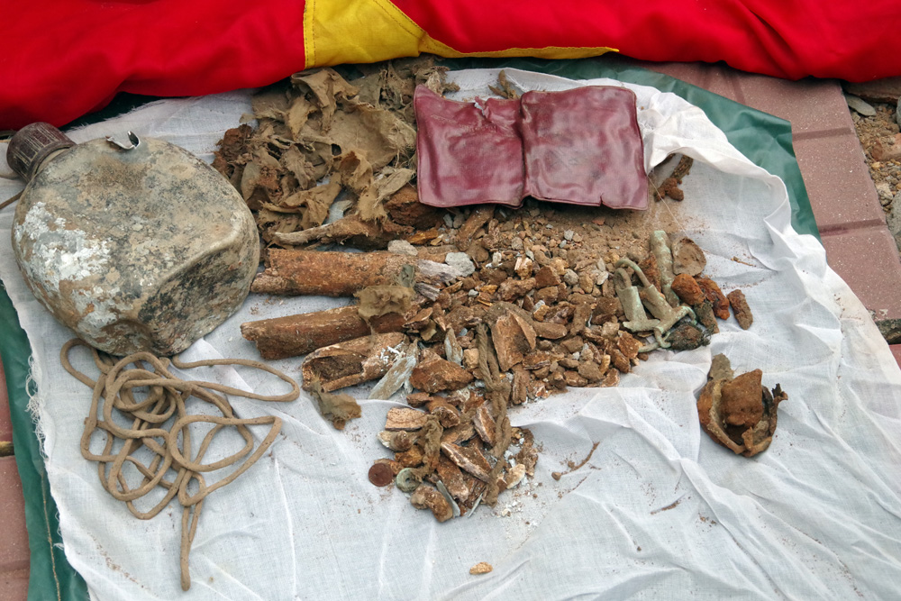 Phát hiện hai hài cốt liệt sĩ tại Kon Tum 
