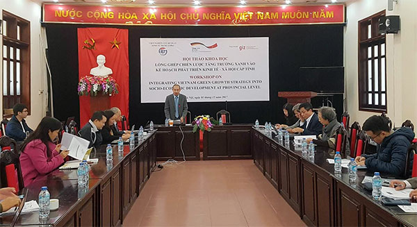 Lồng ghép chiến lược tăng trưởng xanh vào kế hoạch phát triển kinh tế - xã hội cấp tỉnh