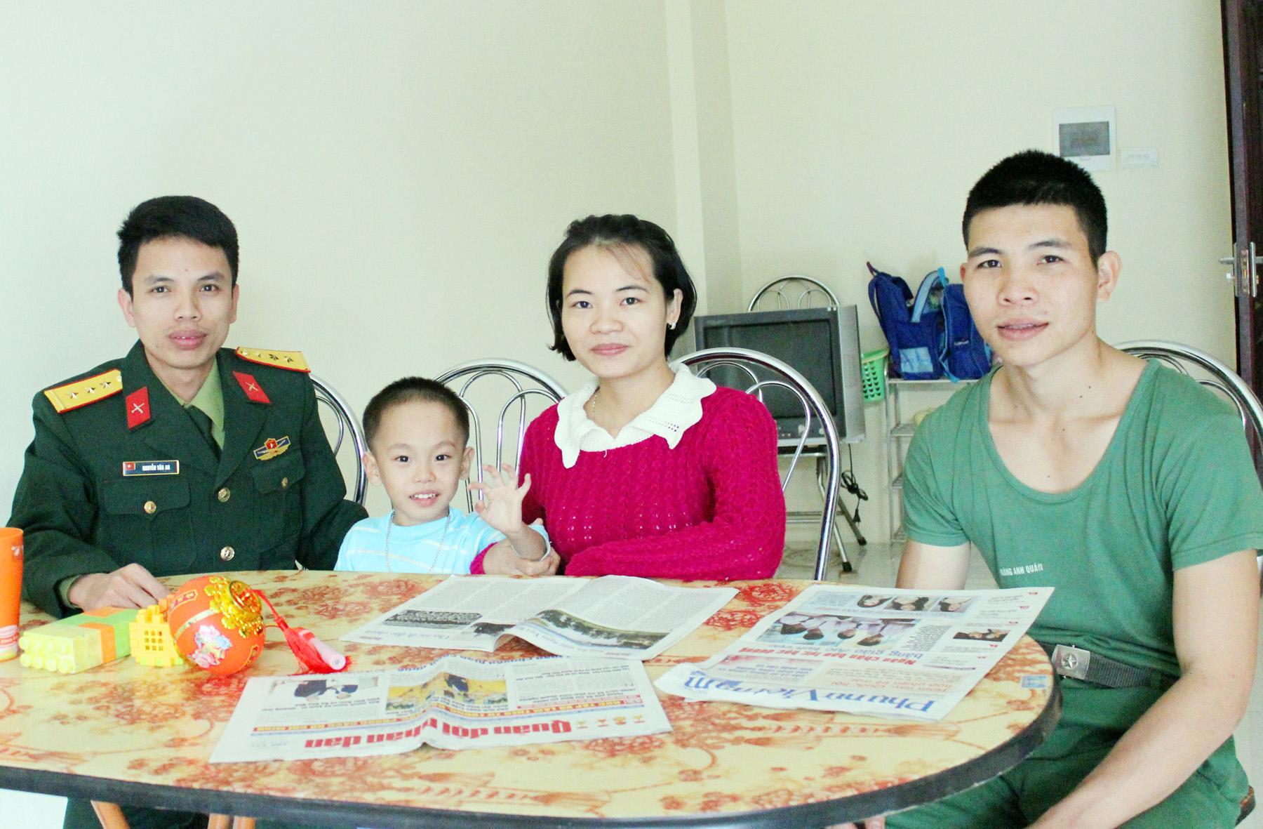 Ấm áp trong ngôi nhà công vụ
