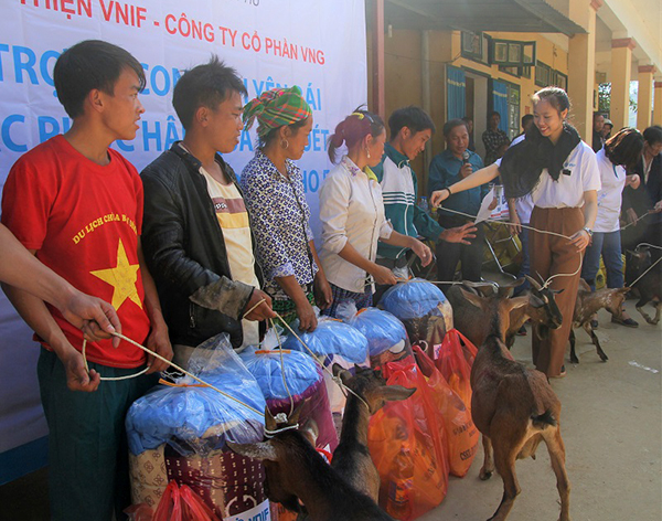 Quỹ VNIF dành nửa tỷ đồng cứu trợ đồng bào gặp thiên tai