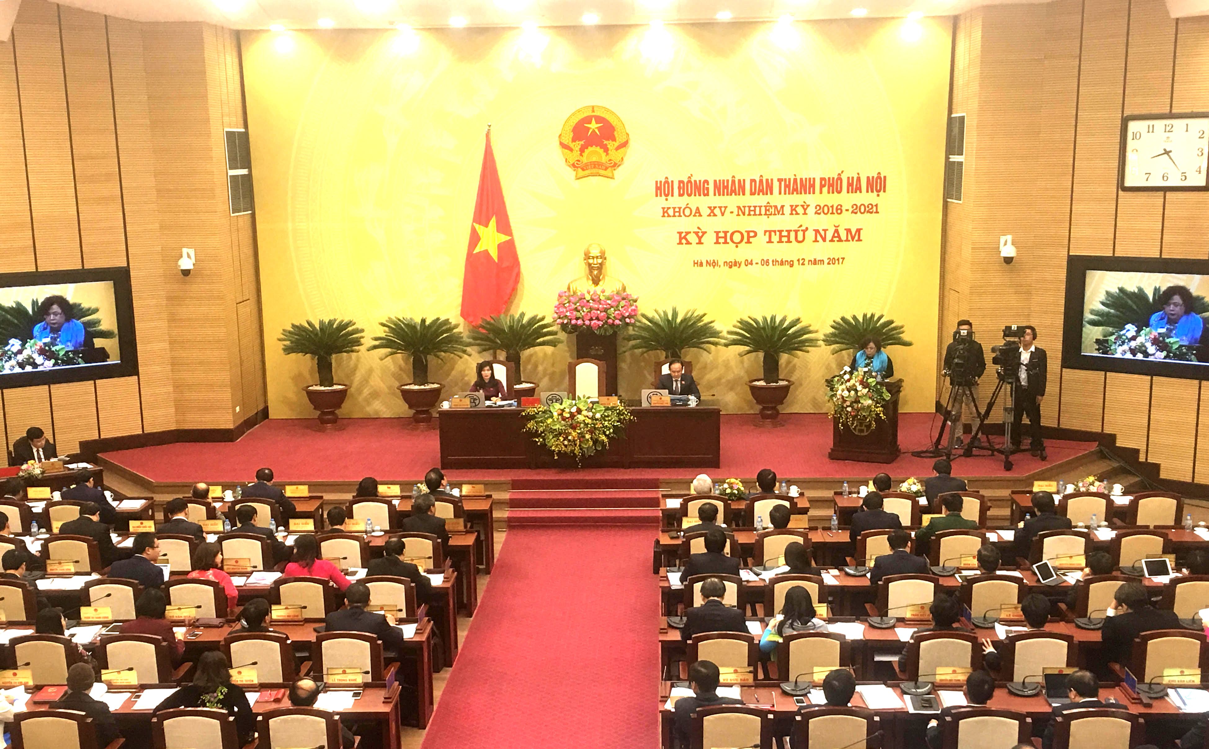 Khai mạc kỳ họp HĐND TP Hà Nội và HĐND TP Hồ Chí Minh 