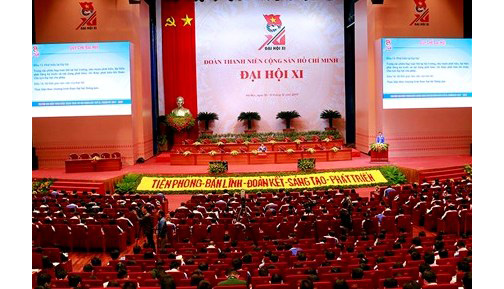 Khai mạc Phiên thứ nhất Đại hội đại biểu toàn quốc Đoàn TNCS Hồ Chí Minh lần thứ XI