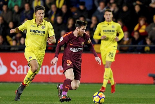 Vòng 15 La Liga: Thắng dễ dàng Villarreal, Barca giữ vững ngôi đầu