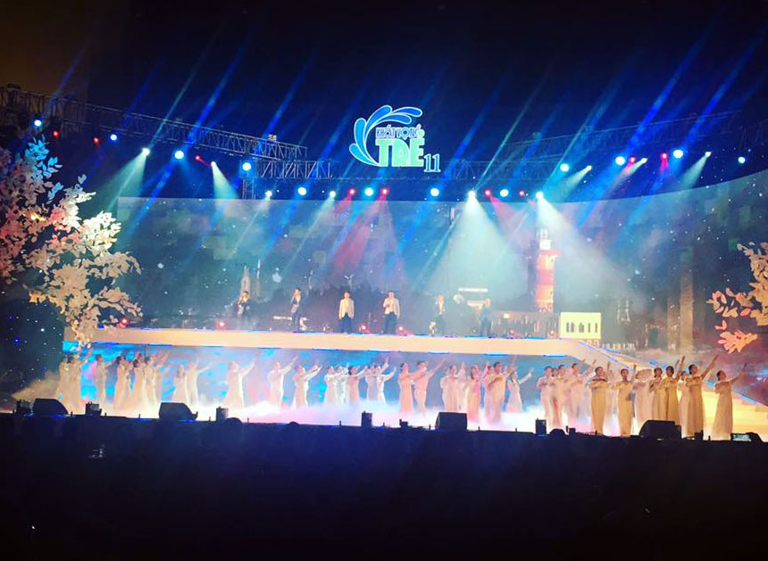 Chương trình nghệ thuật “Tổ quốc- Bốn mùa thanh xuân” chào mừng Đại hội Đoàn toàn quốc lần thứ XI