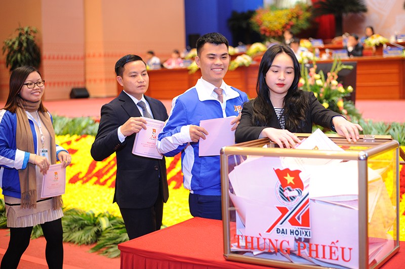 Tiến hành bầu Ban Chấp hành Trung ương Đoàn khóa XI