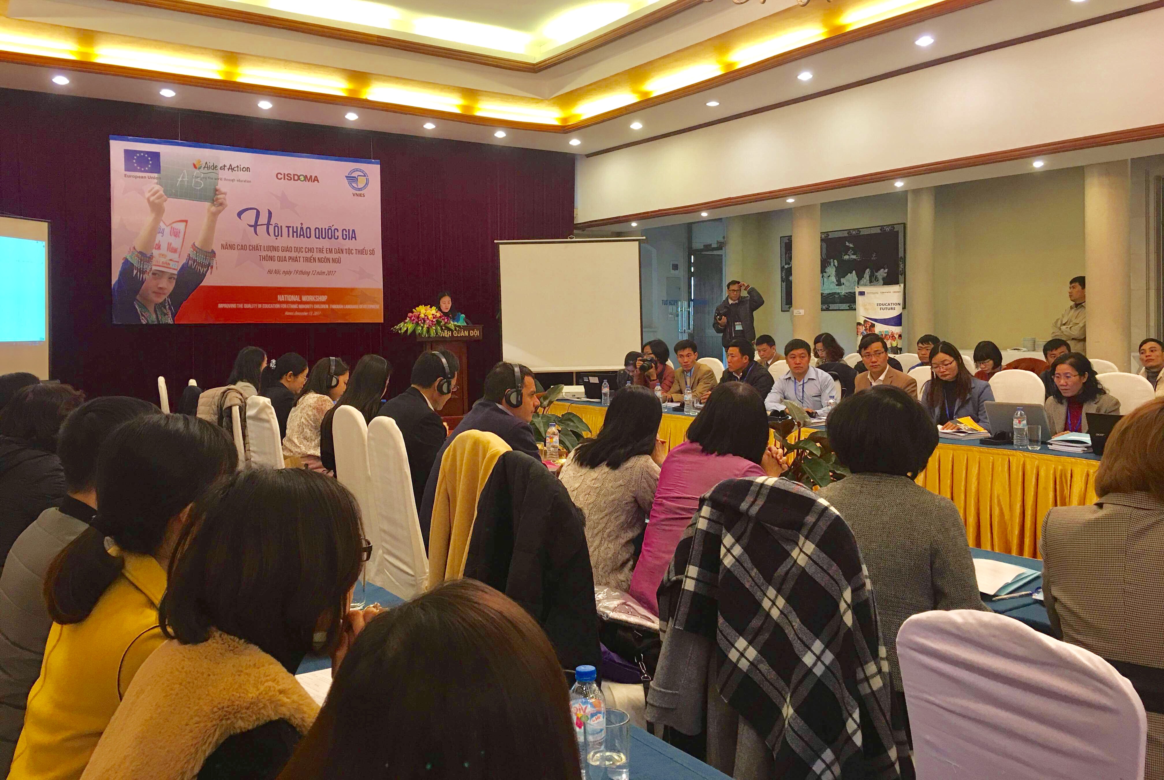 Nâng cao chất lượng giáo dục trẻ em dân tộc thiểu số thông qua phát triển ngôn ngữ