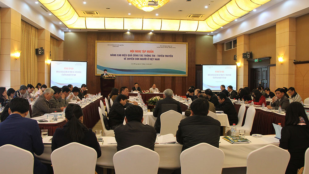 Nâng cao hiệu quả thông tin-tuyên truyền về quyền con người ở Việt Nam

