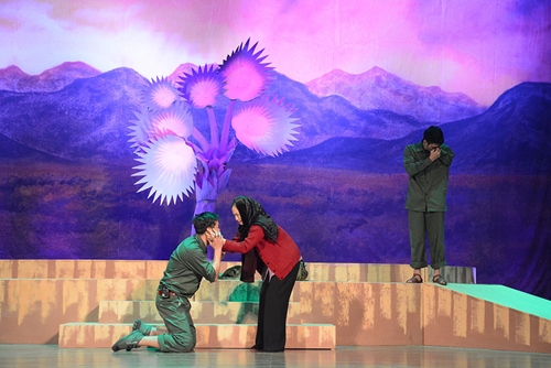 Nhà hát Chèo Quân đội công diễn vở chèo “Những người mẹ”