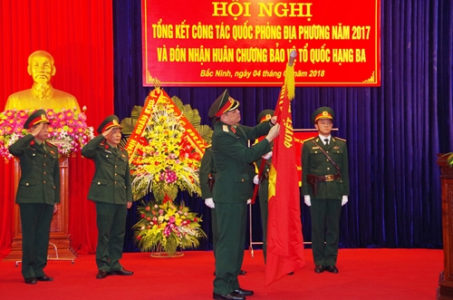 UBND tỉnh Bắc Ninh tổng kết công tác quốc phòng địa phương năm 2017
