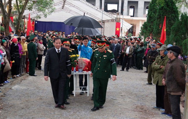 Tỉnh Hải Dương tổ chức Lễ truy điệu và an táng 11 hài cốt liệt sĩ thời kỳ chống Pháp